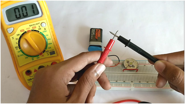 How to check continuity with Multimeter