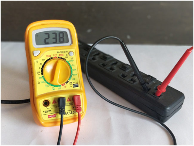 Test wiring on sale with multimeter