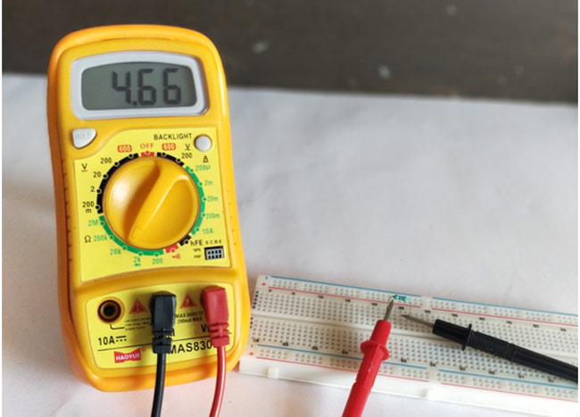How to measure resistance with multimeter