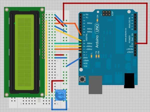 LCD-with-arduino