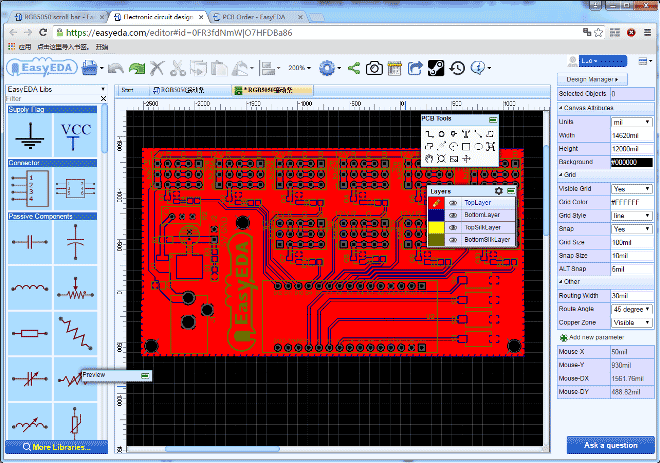 LED-scroll-bar-PCB-layout