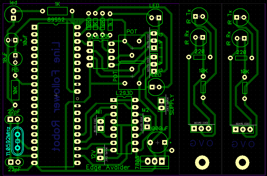 How to make a PCB  Line%20Follower%20PCB%20Layout