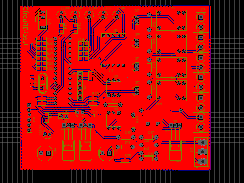 PCB Design for PIC based IR Remote Controlled Home Automation
