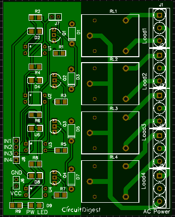 Relay Driver Circuit Diagram Explanation