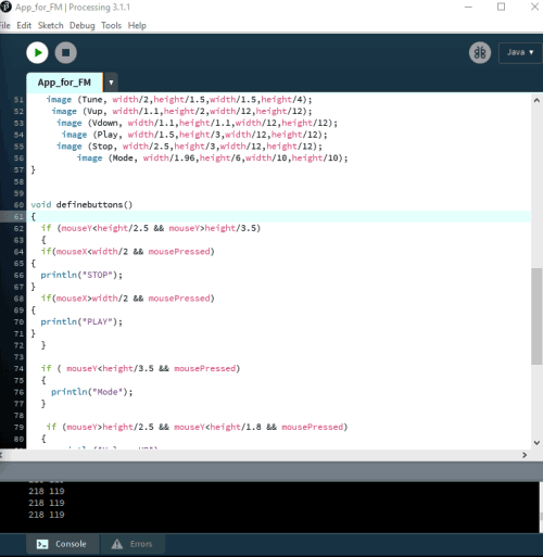 android processing serial library