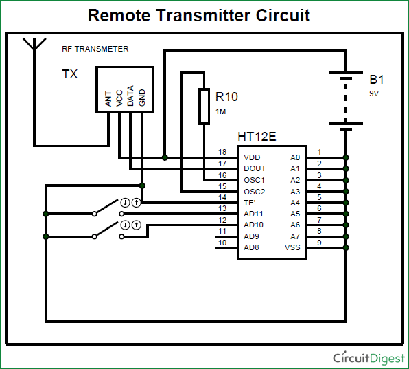 Make RF Remote Controlled Home Automation System – QuartzComponents