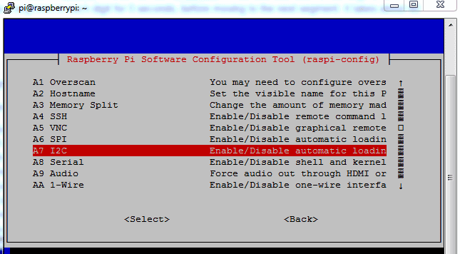 Raspberry-pi-weather-station-Enable-I2C-for-BMP180