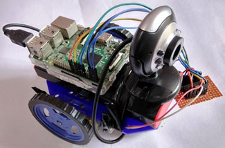 Raspberry pi 2024 webcam robot