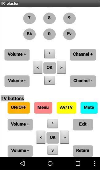 Smartphone Based Arduino Universal IR Remote Control