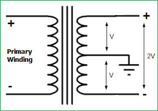 Schematic Diagram For 30 Volt Center Tap Transformer Rectifier Tapped ...