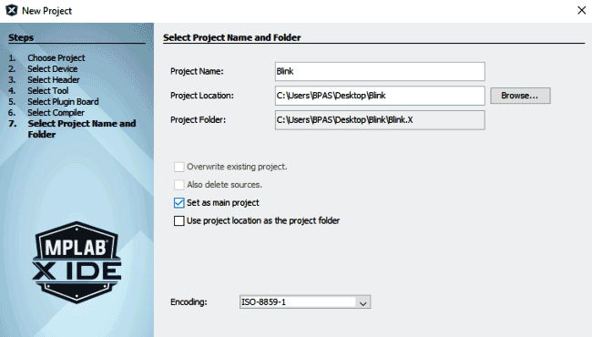 creating-new-pic-project-in-MPLABX-select-name