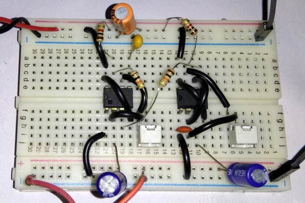 ding dong sound door bell circuit using 555 timer