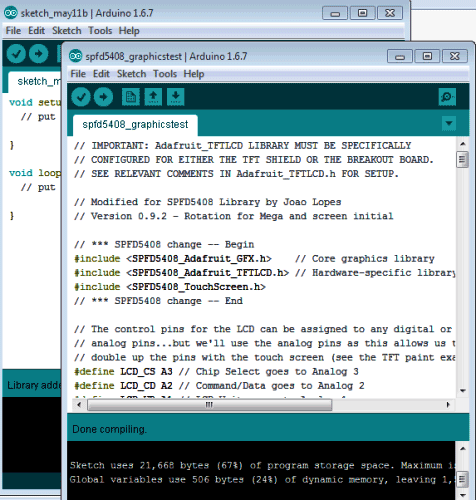 installing arduino libraries