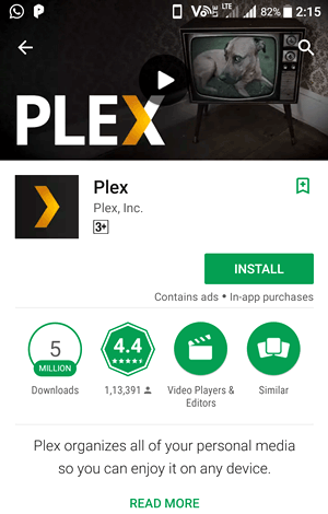 installing plex