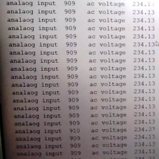 measuring voltage in serial monitor AC voltmeter using Arduino