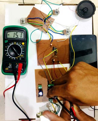 negative 15v dual power supply for audio tone control circuit