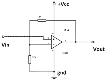 Amplifier Circuit Diagram Using Lm358