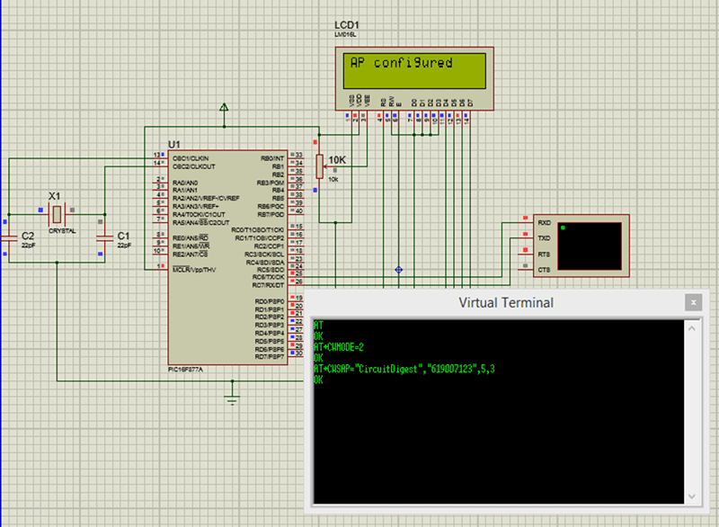 Interfacing Pic Microcontroller With Esp8266 Wifi Module