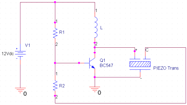 piezo buzzer as vibration sensor