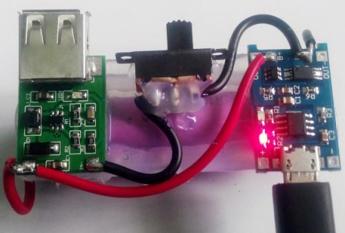 DIY Power Bank Circuit Diagram: How to Make a Power Bank ... for micro usb wire color diagram 