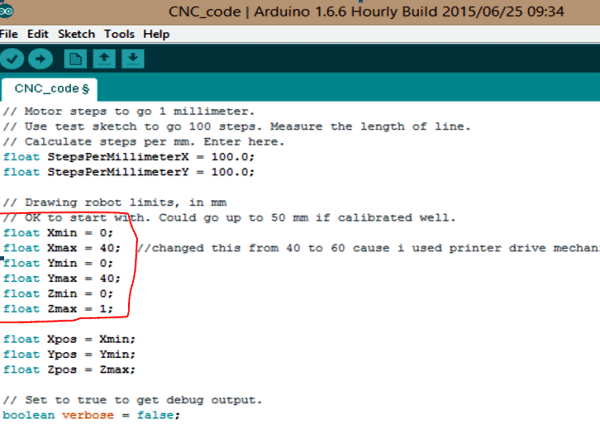 cnc machine codes