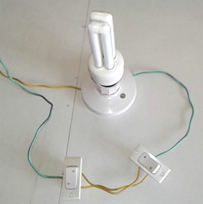 How To Connect A 2 Way Switch With Circuit Diagram