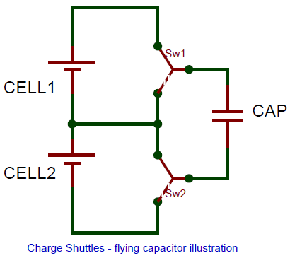 C al баланс. Fly capacitor. Active Cell Battery Balancer schematic. Flying capacitors Balancing. Schematic "Flying capacitor" Balancer.