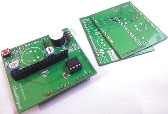 Arduino Alcohol Detector Circuit PCB soldering