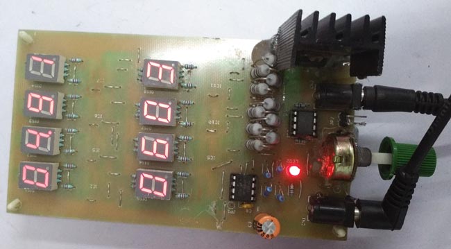 Boost Converter Circuit with DC Load connected