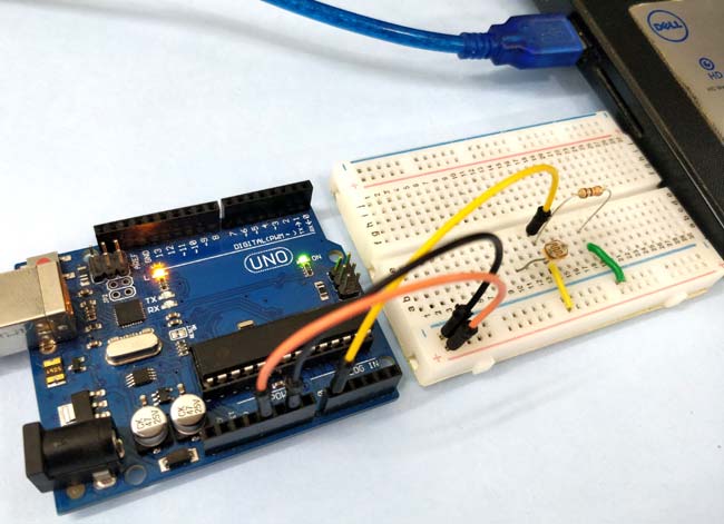Circuit Hardware for Arduino Based Real Time Oscilloscope