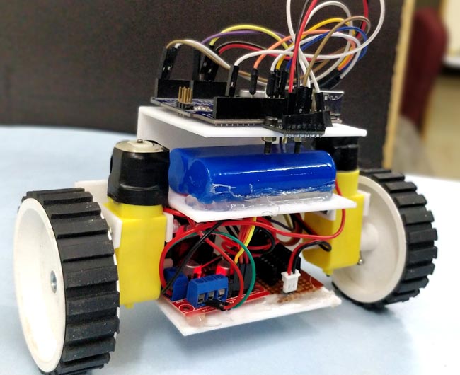 self balancing robot design