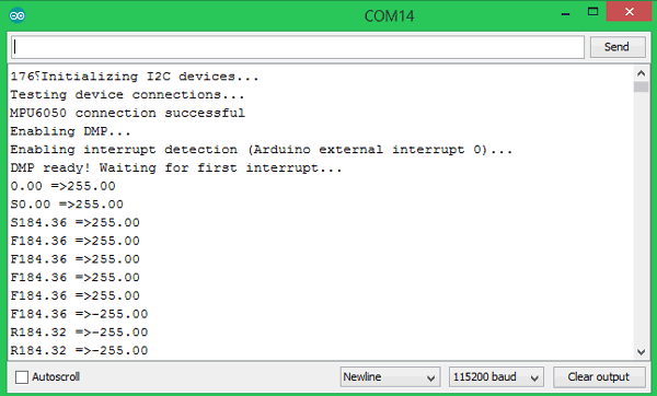 การติดต่อสื่อสารระหว่าง Arduino และ MPU6050