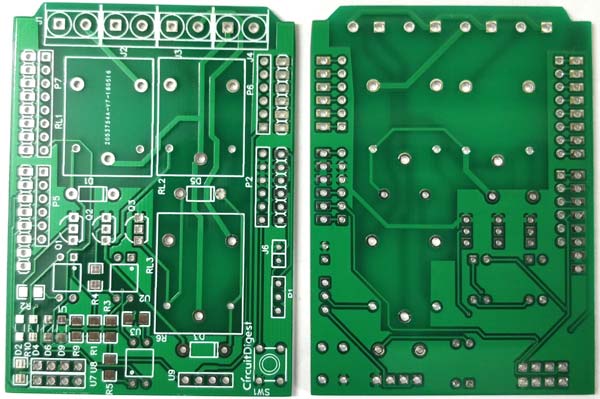 Diy Arduino Relay Driver Shield Pcb 4839