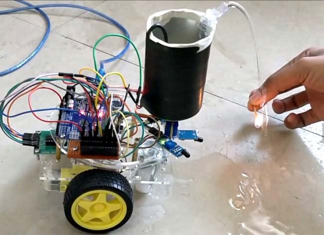 Arduino Fire Fighting Robot. Objectives., by Tiranya Nirmani