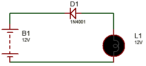 Diode operation in reversed biased condition