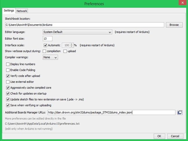 STM32 Arduino IDE Programming (STM32DUINO) - Blue Pill