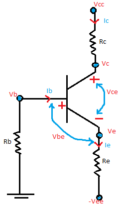 ce transistor biasing with emitter feedback circuit