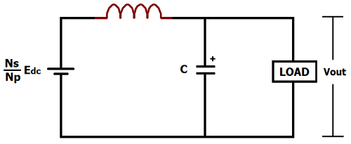 Equivalent Forward Converter Circuit Mode1