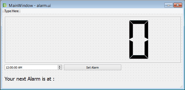 GUI design for Jarvis themed Speaking Alarm Clock