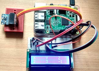 Getting values of XYZ axis using Gyroscope