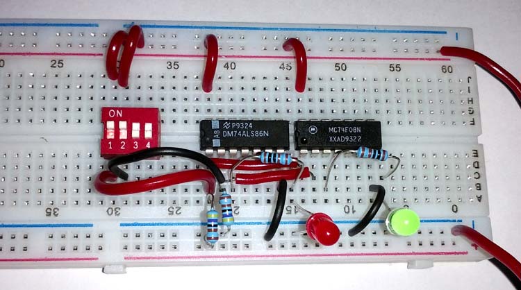 Building a Half Adder Circuit