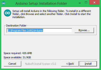 Install Arduino