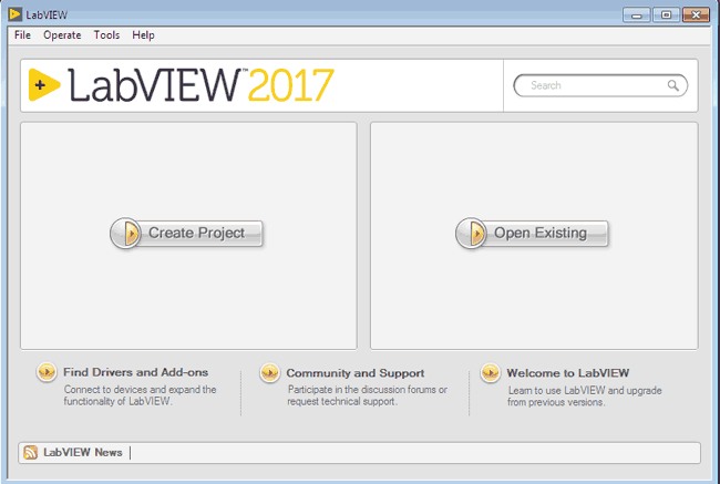 Launching LabVIEW
