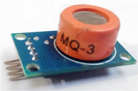 MQ3-Alcohol gas sensor
