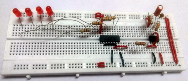 Multi-Wire Cable Tester circuit hardware