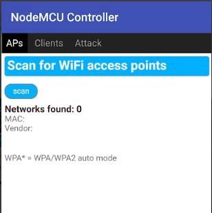 DIY Wi-Fi Jammer using NodeMCU ESP12