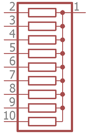 Pull down widerstand