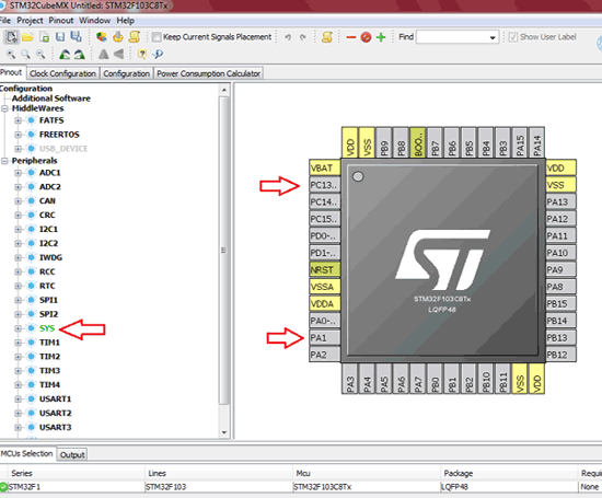 Stm32 cube mx