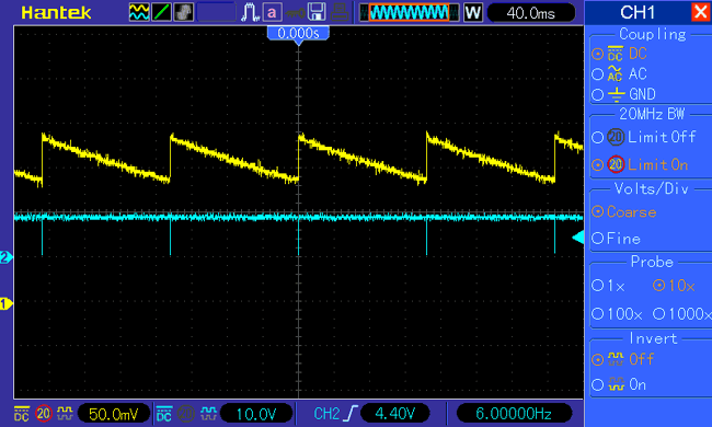 Signal en dent de sabre