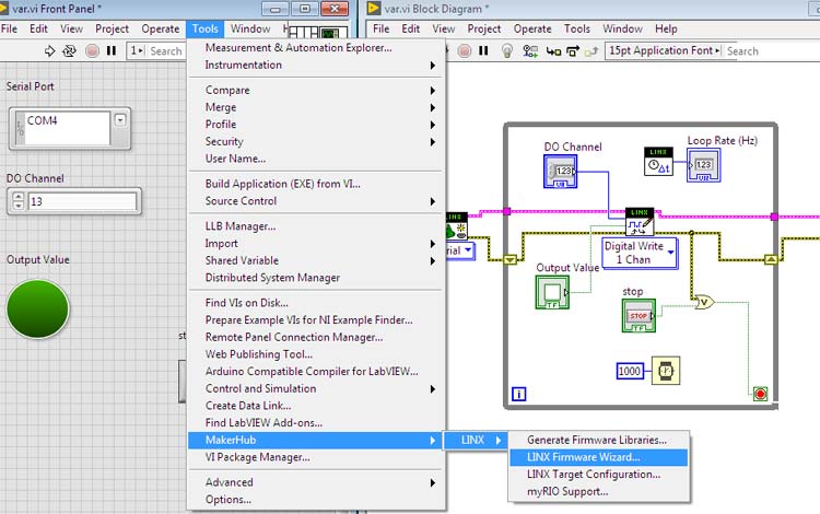 Interfacing Labview With Arduino